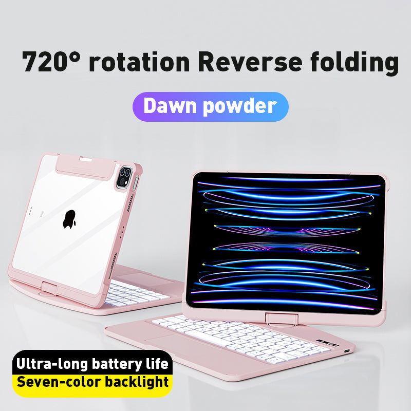 Star Transparent 360 Degree Rotating magic Keyboard(10.9 inch Air4/5)