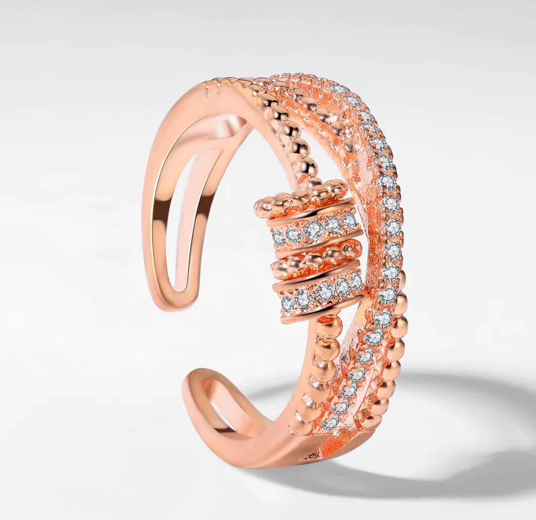 Rotating Worry Rings
