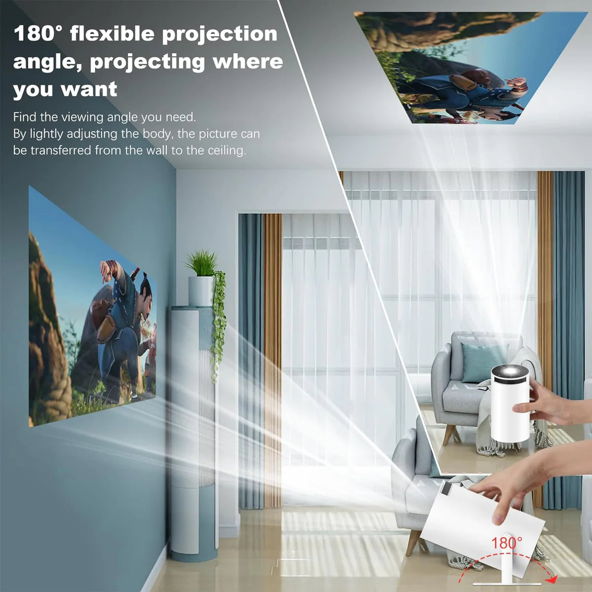 Portable™ Spotlight HD Projector