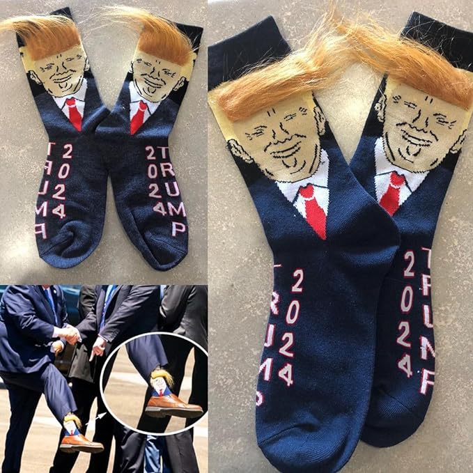 Unisex Trump Socks (Buy 1 Get 1 Pair Free)