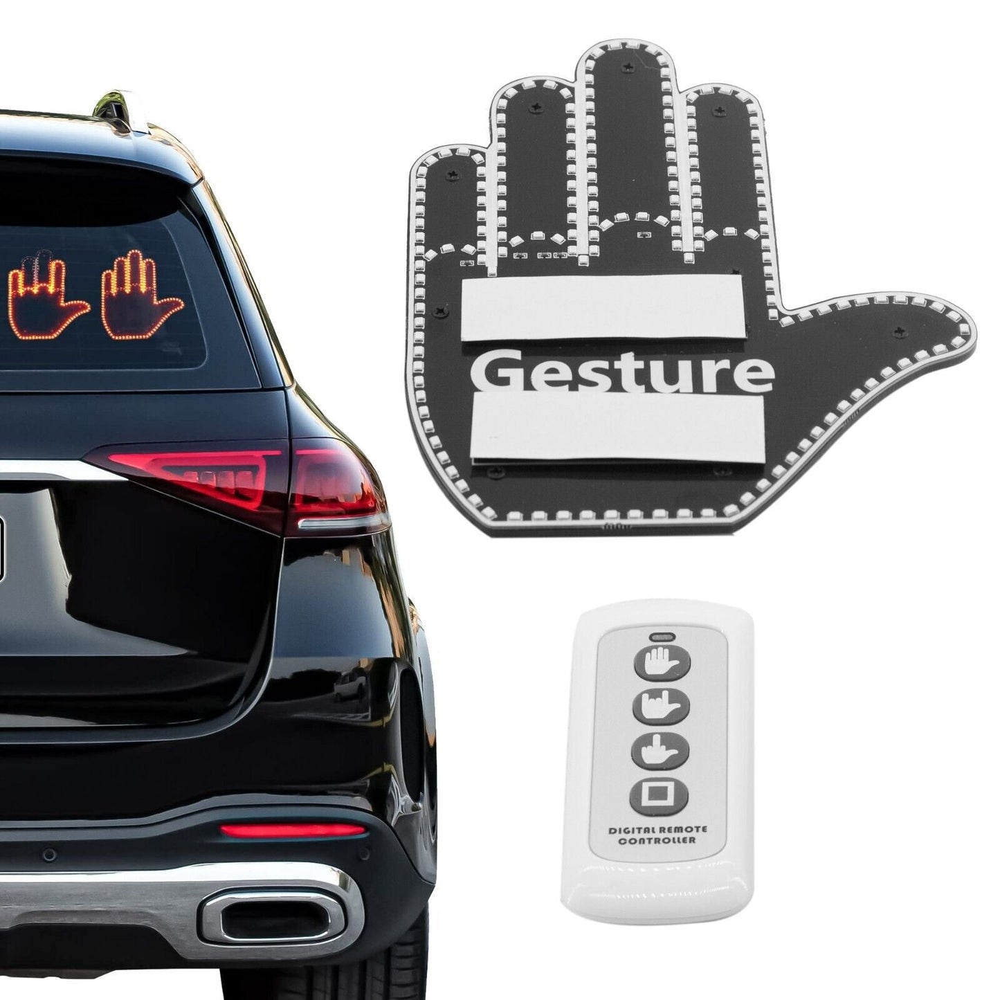 Cool Car Finger Light with Remote