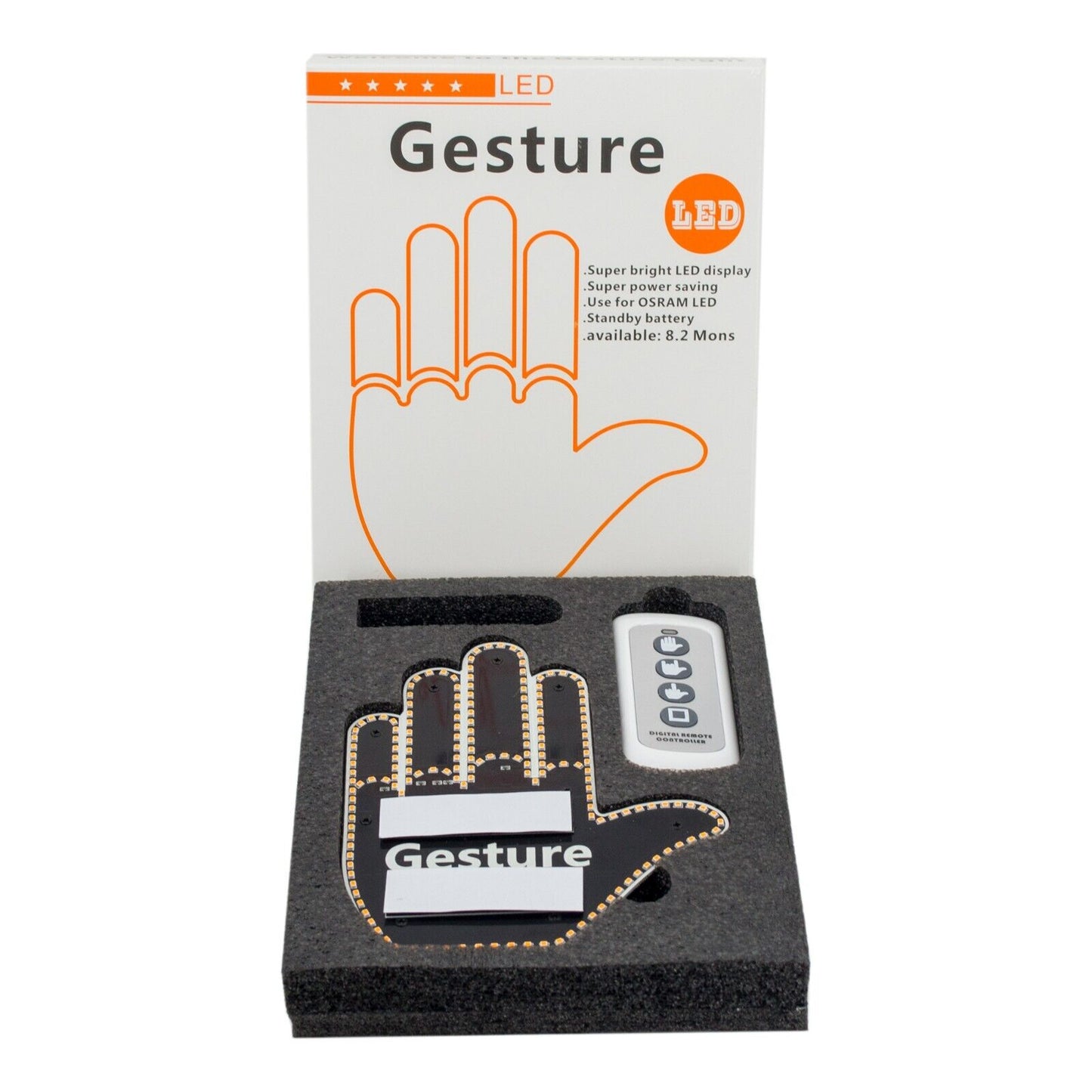 Cool Car Finger Light with Remote