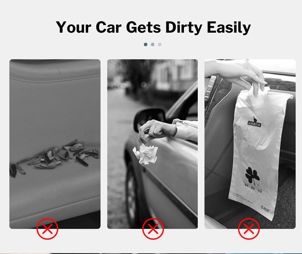 One Click Car Trash Can