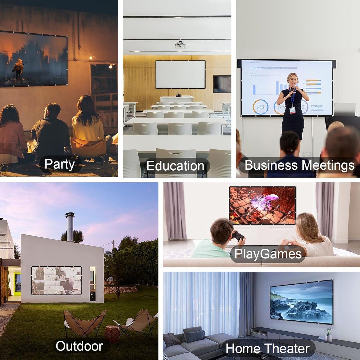 150 inch Projector Screen