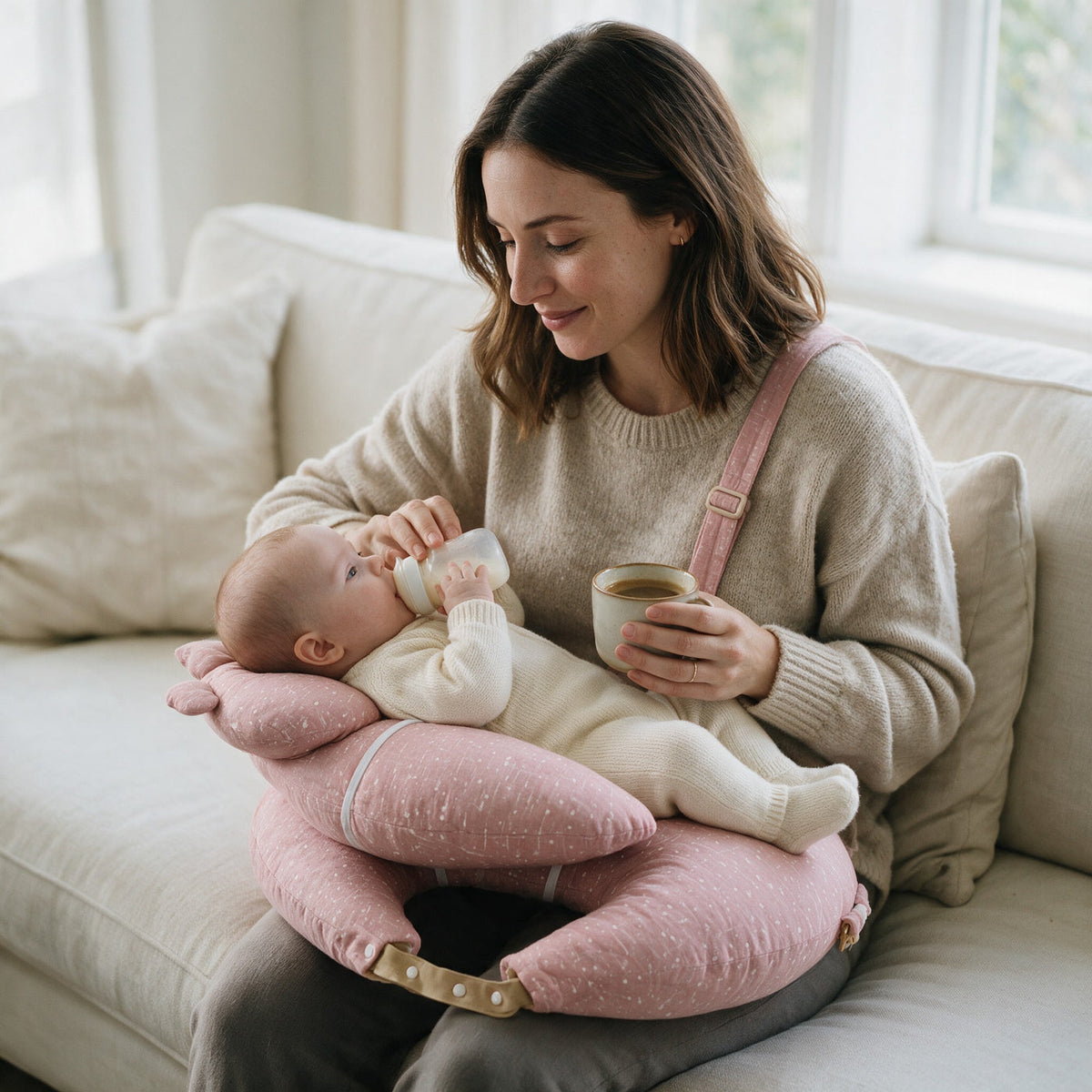 Cozycloud - Hands Free Nursing Pillow