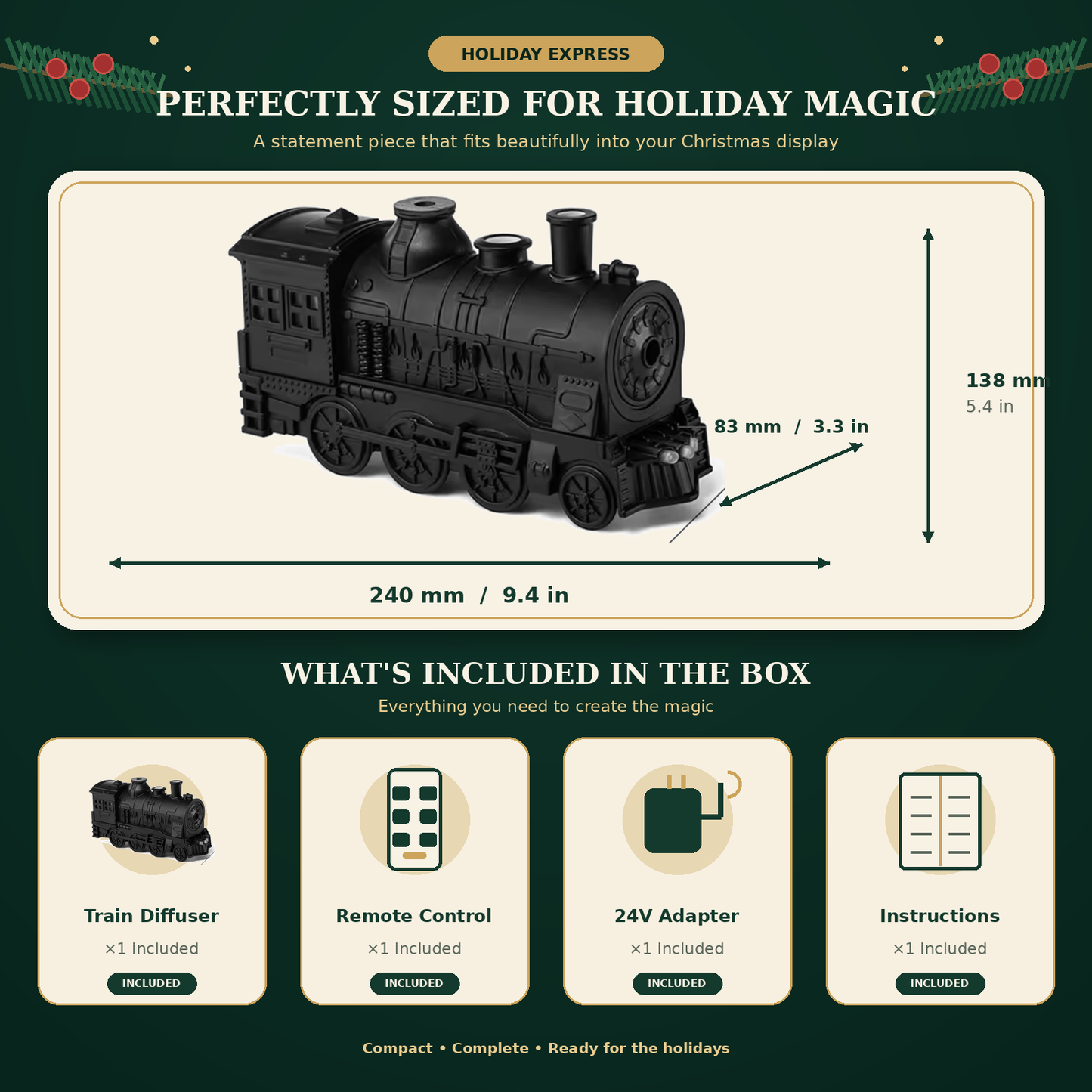 Emberline— Christmas Train Diffuser