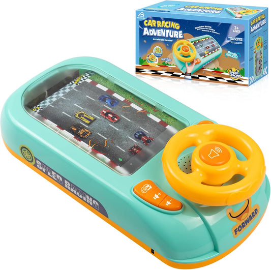 Simulated Driving Racing Car Game