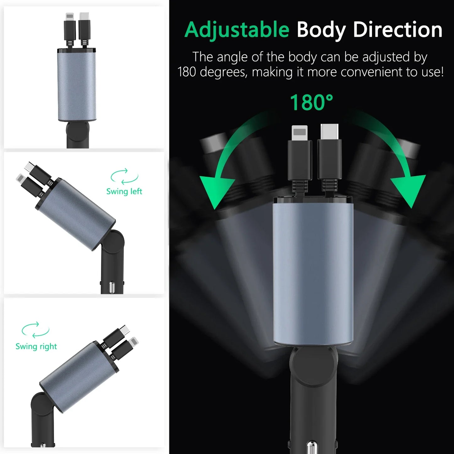 Retractable Car Charger