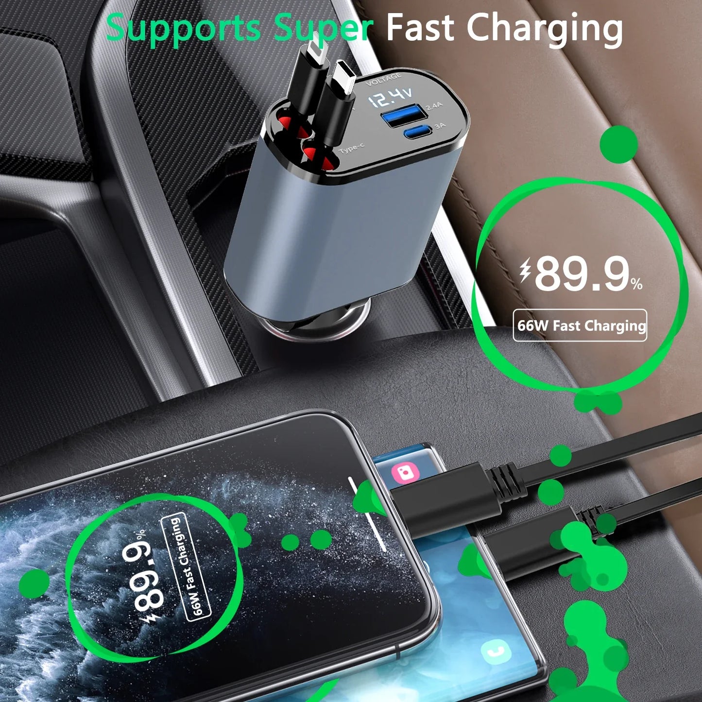 Retractable Car Charger