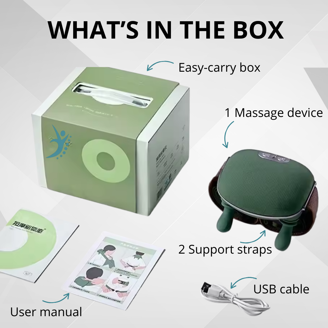 Therapalm - Portable Neck and Back Massager