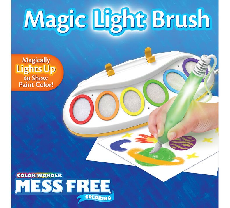 Colour Wonder Magic Light Brush, Mess Free Painting