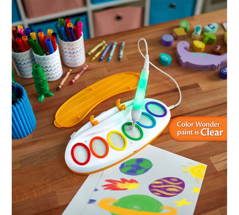Colour Wonder Magic Light Brush, Mess Free Painting