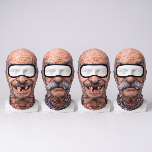 Silverback Ride Mask (Buy 1 Get 3 Free)